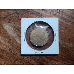 1987 Canada $1 Dollar Coin Loonie Queen Elizabeth II Duck Design Rare Coinage